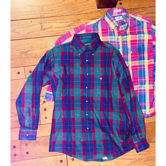 Men's 44R Blazers & 9 L/XL Dress Shirts Lot - Picture 15 of 16